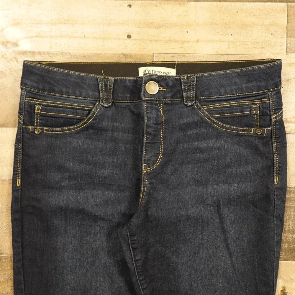 Democracy Ab Solution High Rise Skinny Jeans Women’s 14‎ Dark Wash 29”